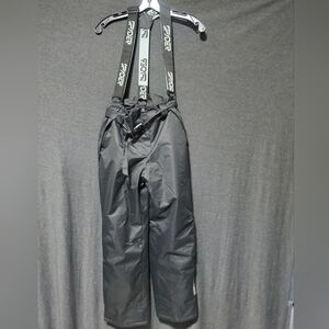 SPYDER SNOW OVERALLS  BLACK SZ SMALL UNISEX